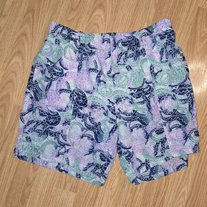 Vintage 80s 90s Gitano Men's Abstract Print Swim Trunks. Size Large Beach Vaca
